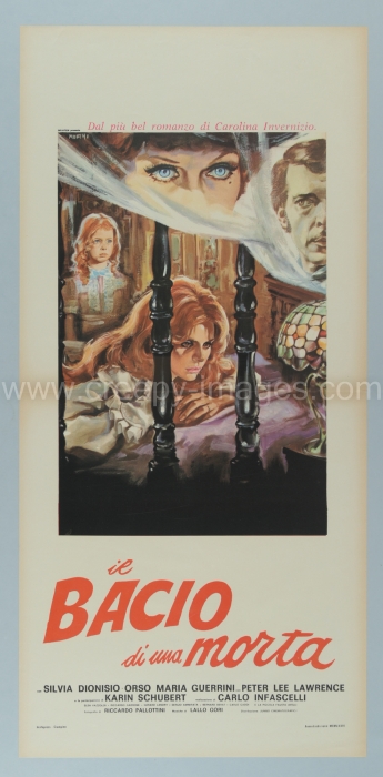 Kiss of a Dead Woman / Il vacio di una morta - Italian Locandina